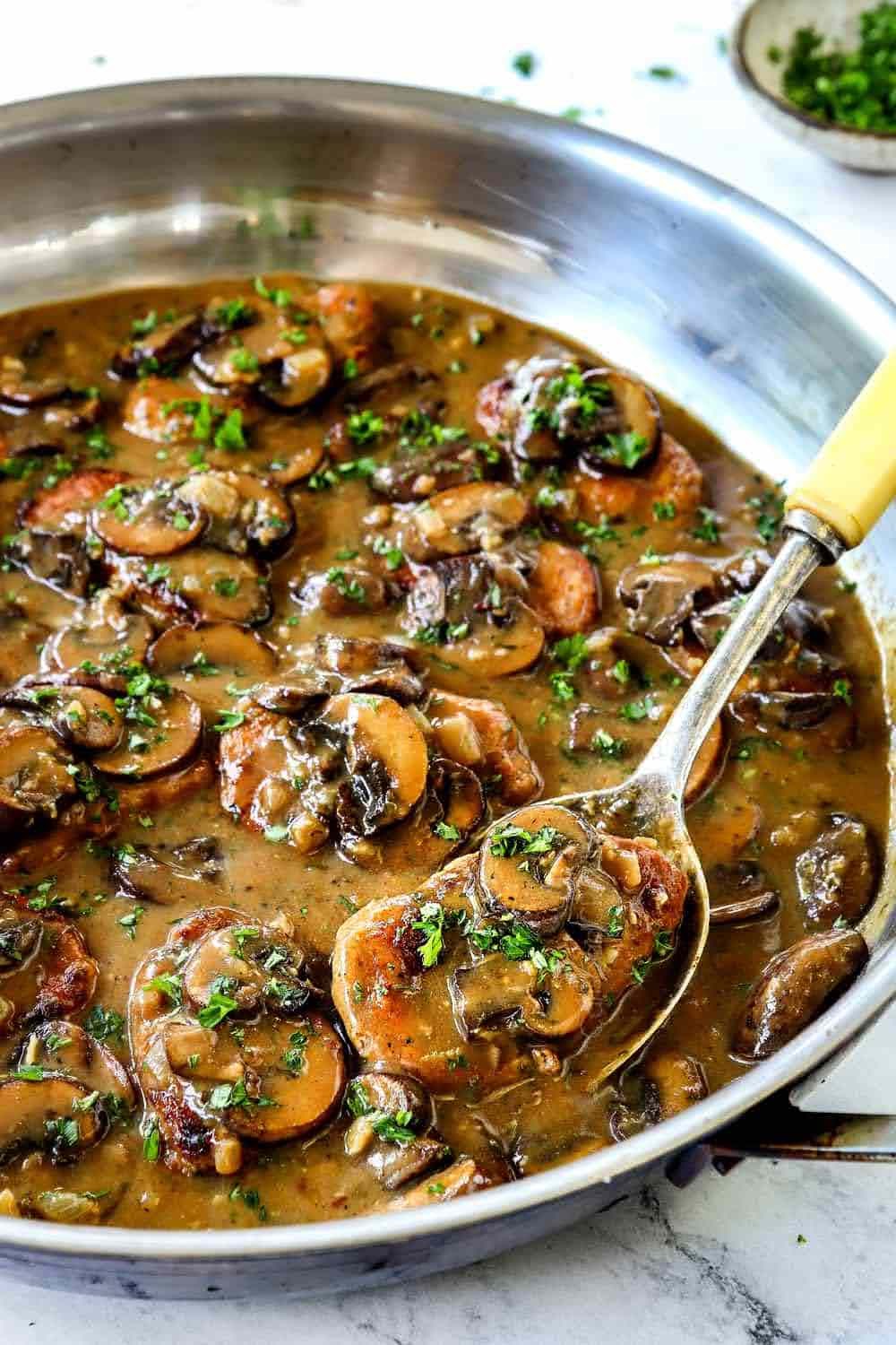 Pork with Marsala &&nbsp;Mushrooms