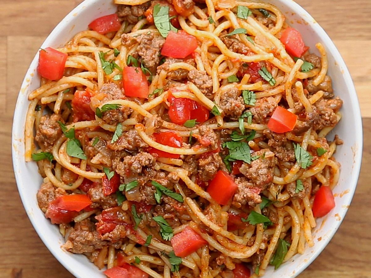 Taco Spaghetti